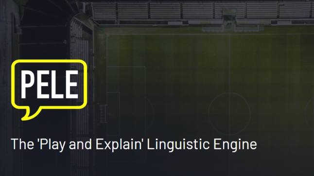 Introducing PELE: The Data-Driven Football Commentator